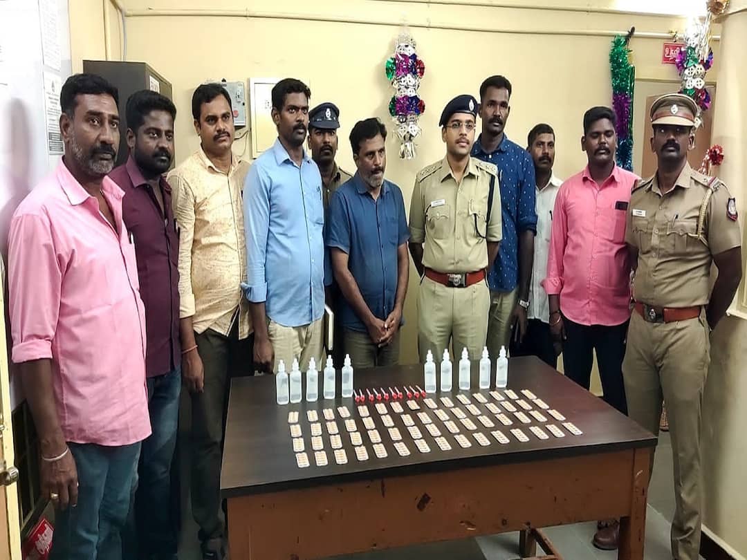 Crime : 600 drug pills and needles seized in tindivanam dealer arrested Crime : அதிர்ந்த மக்கள்.. 600 போதை மாத்திரைகள் மற்றும் போதை ஊசி பறிமுதல்.. திண்டிவனத்தில் டீலர் கைது