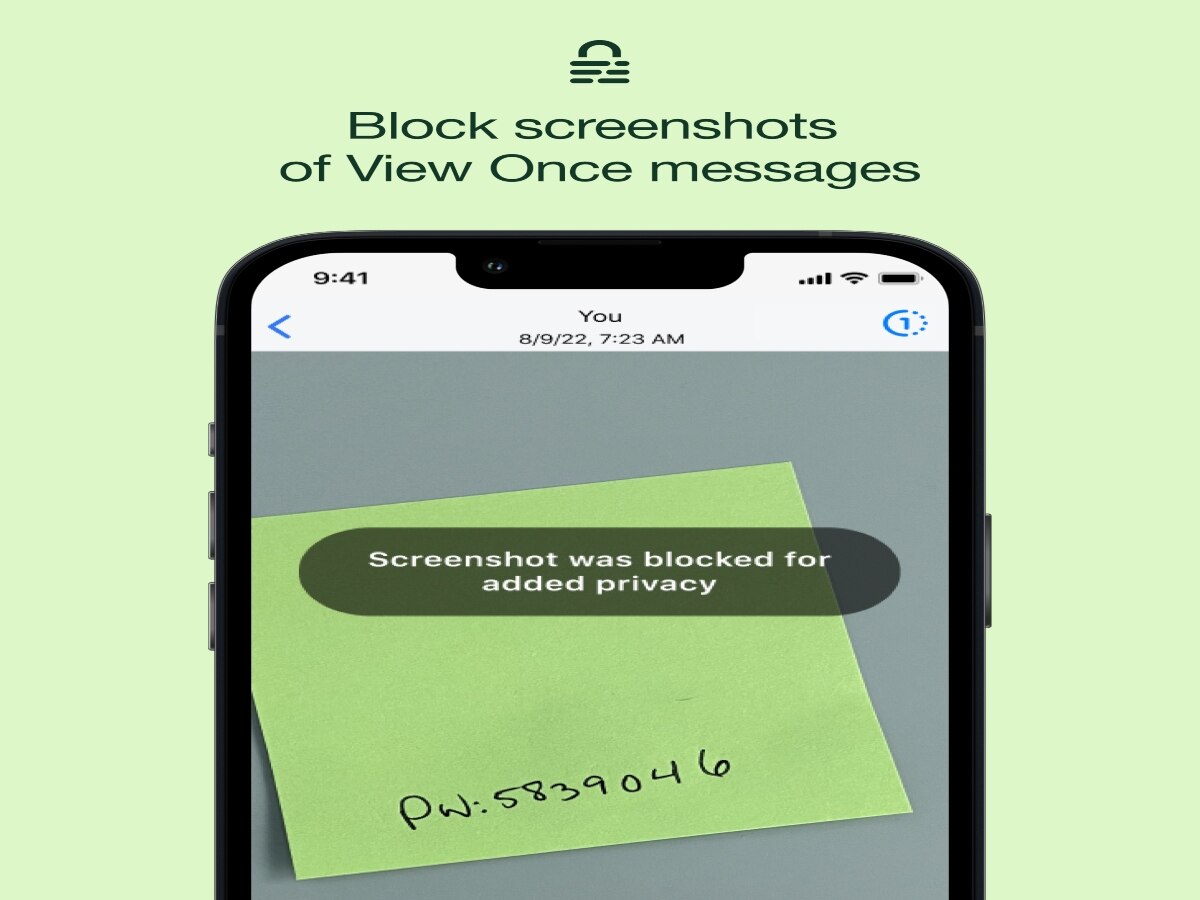 WhatsApp  : ”இனிமே ஸ்கிரீன்ஷாட் எடுக்க முடியாது” - புதிய வசதியை அறிமுகப்படுத்திய Whatsapp