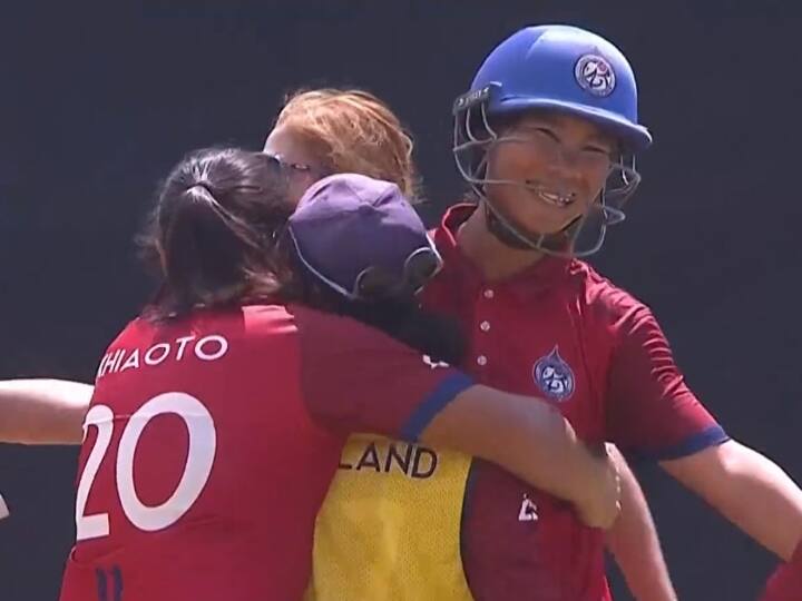 Thailand Create History after beating pakistan in Women Asia Cup Women Asia Cup: थाईलैंड ने किया बड़ा उलटफेर, रोमांचक मुकाबले में पाकिस्तान को दी करारी शिकस्त