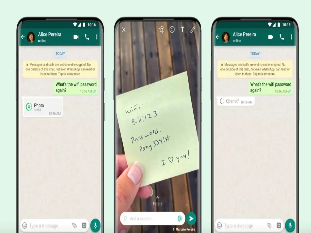 WhatsApp  : ”இனிமே ஸ்கிரீன்ஷாட் எடுக்க முடியாது” - புதிய வசதியை அறிமுகப்படுத்திய Whatsapp