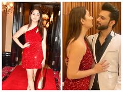 Disha Parmar Pic: रेड कारपेट पर रेड ड्रेस में कुछ यूं शाइन करती नजर आईं दिशा परमार, ग्लैमरस अदाएं देख फैंस को लगा 440 वॉल्ट का झटका!