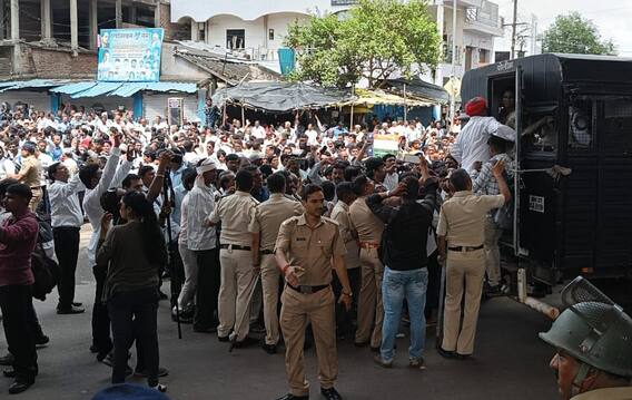 Bharat Mukti Morcha Nagpur : परवानगी नाकारल्यावरही हजारो आंदोलक रस्त्यावर; इंदोरा परिसराला छावणीचे स्वरुप