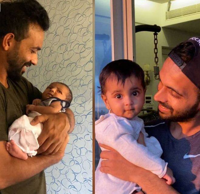 ਭਾਰਤੀ ਬੱਲੇਬਾਜ਼ ਅਜਿੰਕਿਆ ਰਹਾਣੇ ਦੂਜੀ ਵਾਰ ਪਿਤਾ ਬਣ ਗਏ ਹਨ। ਉਨ੍ਹਾਂ ਦੀ ਤਿੰਨ ਸਾਲ ਦੀ ਬੇਟੀ ਆਰੀਆ ਨੂੰ ਵਿਜੇਦਸ਼ਮੀ 'ਤੇ ਛੋਟਾ ਭਰਾ ਮਿਲਿਆ ਹੈ। ਅਜਿੰਕਯ ਰਹਾਣੇ ਦੇ ਘਰ ਦੁਸਹਿਰੇ ਵਾਲੇ ਦਿਨ ਖੁਸ਼ਖਬਰੀ ਆਈ ਹੈ।