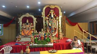 108 Divyadesa Perumal darshanam at one place in Trichy delights the devotees TNN திருச்சியில் ஒரே இடத்தில் 108 திவ்யதேச பெருமாள் தரிசனம் - பக்தர்கள் மகிழ்ச்சி