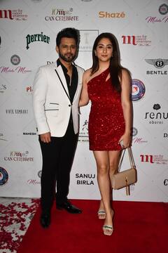 Disha Parmar Pic: रेड कारपेट पर रेड ड्रेस में कुछ यूं शाइन करती नजर आईं दिशा परमार, ग्लैमरस अदाएं देख फैंस को लगा 440 वॉल्ट का झटका!