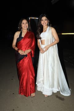 Rashmika Mandanna: బిగ్ బాస్ సెట్స్ లో రష్మిక, నీనా గుప్తా సందడి