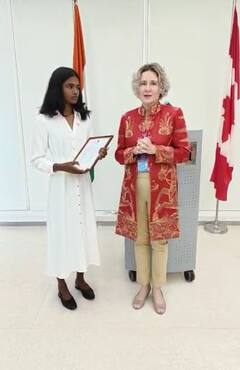 PHOTO : साताऱ्याच्या मुमताजची कमाल; एका दिवसासाठी बनली चक्क कॅनडाची कॉन्सुल जनरल 