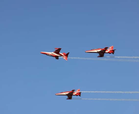 বায়ুসেনার দুরন্ত মহড়া