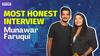 Munawar Faruqui Interview | Munawar on Kangana, Munjali, Lock Upp | Socialise with Sanya Hussain | ABP Uncut