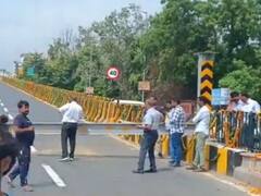 भारत जोड़ो सेतु' का लोकार्पण होते ही गाडर गिरा, सीएम गहलोत ने किया था उद्घाटन