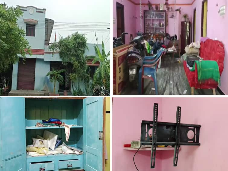 Villupuram: Burglary in a locked house near Thirukanur Thief robbed with Tata Ace vehicle TNN விழுப்புரம்: பூட்டிய வீட்டில் கொள்ளை... டாடா வாகனம் மூலம் கொள்ளை அடித்து சென்ற திருடன்..!