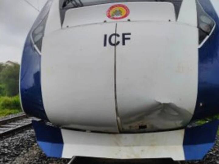 Gujarat Vande Bharat Express train collided with cow near Anand Railway Station second incident within two days Vande Bharat Express: गुजरात में गाय से टकराई वंदे भारत एक्सप्रेस ट्रेन, दो दिन के अंदर ऐसी दूसरी घटना