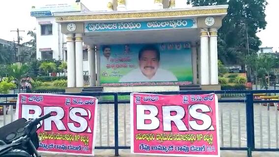 BRS In Andhra Pradesh | కేసీఆర్ జాతీయ పార్టీకి మద్దతుగా ఏపీలో ఫ్లెక్సీల ఏర్పాటు | ABP Desam