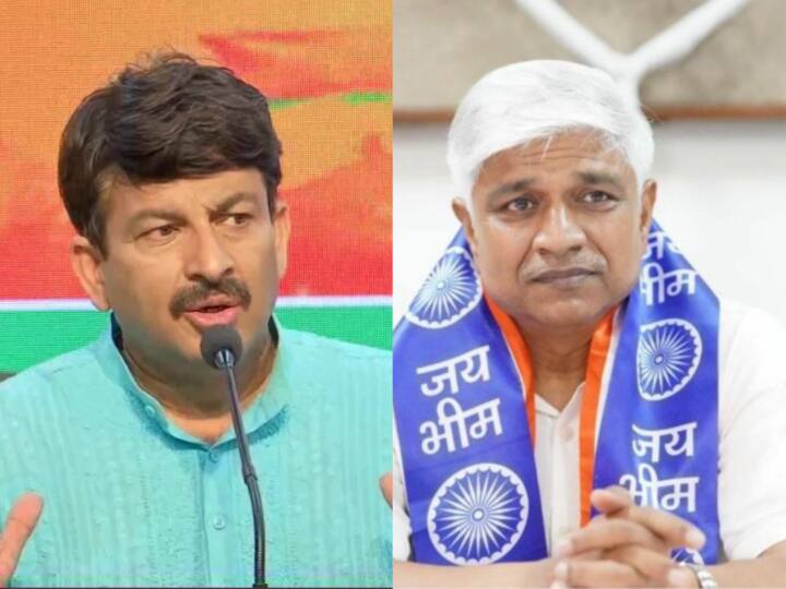 Delhi: BJP attacked AAP minister Rajendra Pal Gautam for making people swear not to worship Lord Ram-Krishna Delhi News: देवी देवताओं के अपमान के आरोपों में घिरे केजरीवाल के मंत्री राजेंद्र गौतम ने दी सफाई, अब BJP ने की ये की मांग