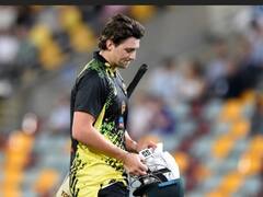 AUS vs WI: टिम डेविड ने ठोका 110 मीटर लंबा छक्का, गेंदबाज के भी उड़े होश, देंखे वीडियो