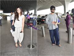 Rashmika And Vijay: ముంబయిలో మెరిసిన టాలీవుడ్ క్యూట్ పెయిర్ రష్మిక, విజయ్ దేవరకొండ