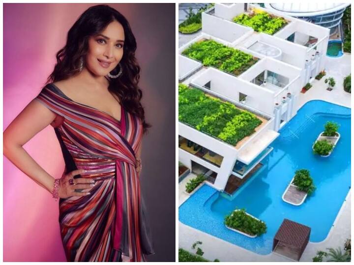 Madhuri Dixit buy luxurious Sea View apartment in Mumbai worth rupees 48 crores, see photos Madhuri Dixit ने मुंबई में खरीदा है बेहद शानदार सी व्यू अपार्टमेंट, कीमत जानकर उड़ जाएंगे होश