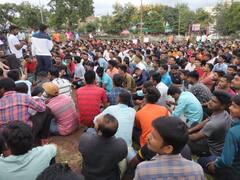 मोठी बातमी! औरंगाबादेत पोलीस भरतीची तयारी करणाऱ्या मुलांचं आंदोलन