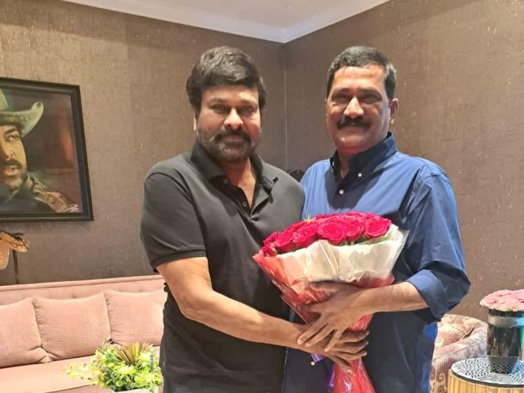 Ganta Srinivasa Rao met Chiranjeevi. Ganta Meet Chiru : చిరంజీవితో గంటా భేటీ - రాజకీయ ఎజెండా ఉందా !?