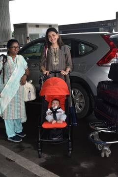 Kajal Aggarwal Photos: बेटे और पति के साथ ट्रिप पर निकलीं ‘सिंघम’ की एक्ट्रेस, प्यारी तस्वीरें जीत लेंगी आपका दिल