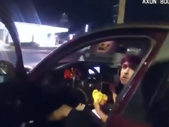 Watch Video: Police brutality in US, fire on young man eating burger sitting in car