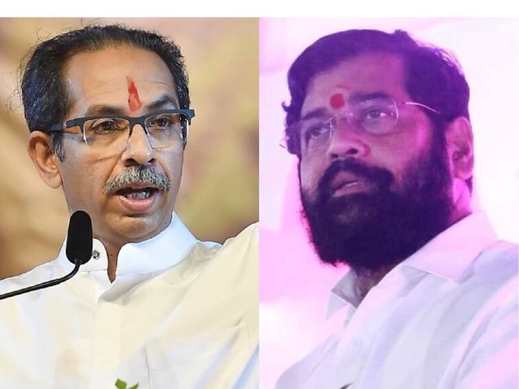 Shiv Sena Symbol Election Commission freezes Shiv Sena symbol Uddhav Thackeray and Eknath Shinde party 'धनुष्यबाण' हातून सुटला! 'शिवसेना' नावही गेलं; आता 'या' असू शकतात दोन्ही गटाच्या निशाण्या अन् नावं