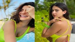 ਜਦੋਂ ਸਾਰਾ ਅਲੀ ਖਾਨ ਨੂੰ ਨਿਓਨ ਕਲਰ ਦੀ ਬਿਕਨੀ 'ਚ ਦੇਖਿਆ ਗਿਆ ਤਾਂ ਇੰਟਰਨੈੱਟ 'ਤੇ ਮਚ ਗਈ ਸਨਸਨੀ