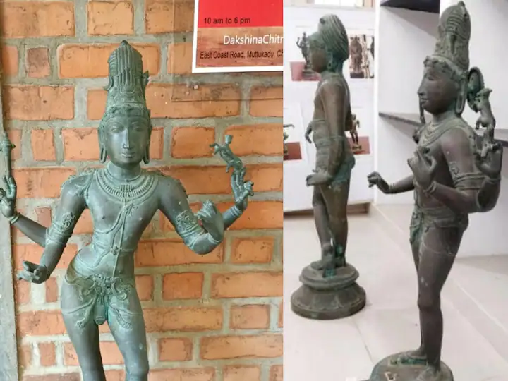 Tamil Nadu: Two Antique Chola Era Idols Seized From Dakshinachitra Museum Tamil Nadu: Two Antique Chola Era Idols Seized From Dakshinachitra Museum