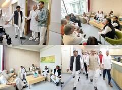 राजनाथ सिंह के अलावा BJP, BSP और कांग्रेस के इन नेताओं ने जाना मुलायम सिंह यादव का हाल