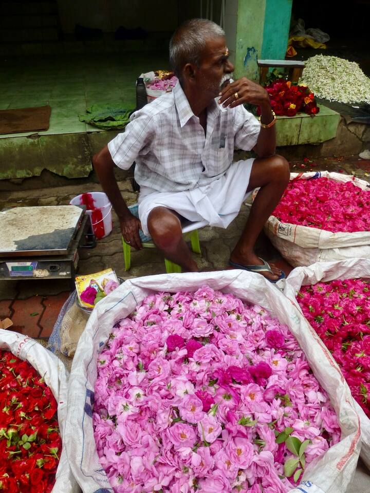 फुल उत्पादक शेतकऱ्यांना अतिवृष्टीचा फटका