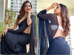 Ashu Reddy: బ్లాక్ శారీలో బ్యూటీఫుల్ గా కనిపిస్తున్న బిగ్ బాస్ భామ ఆషూ రెడ్డి