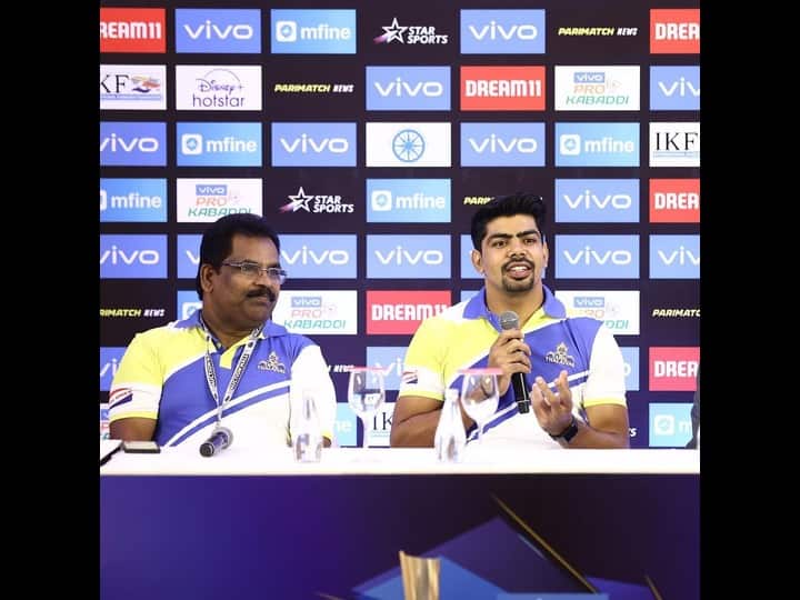 pro kabaddi league 2022 gujarat giants vs tamil thalivas dream 11 and best captain suggestion Pro Kabaddi League 2022: गुजरात जॉयंट्स बनाम तमिल थलाइवाज मुकाबले में ये हो सकती है परफेक्ट ड्रीम-11, इस खिलाड़ी को बनाएं कप्तान