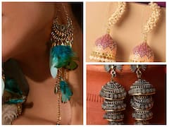 Latest Earrings: झुमकों पर अटक जाएगी नज़र, करवा चौथ पर लहंगा, साड़ी और सूट पर लगेंगे बेहद खूबसूरत