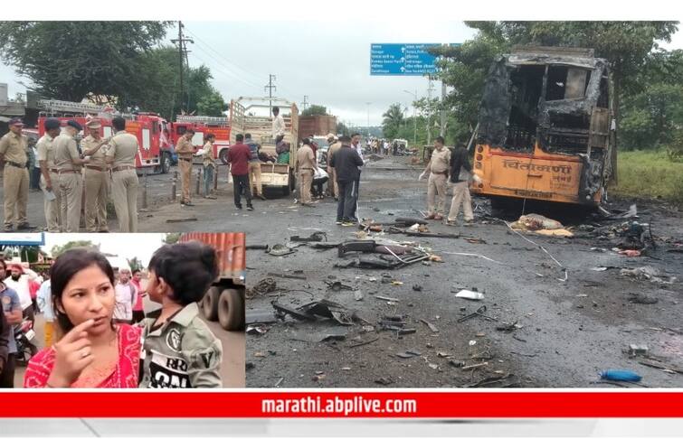 maharashtra news nashik news nashik bus fire accident passengers talks about how this happens Nashik Bus Fire : नाशिक बस दुर्घटना : फार भयानक होतं, बसमधून बाहेर कस पडलो, हे देवालाच माहीत!