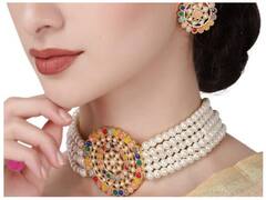 Choker Design: करवा चौथ पर गले में पहनें चोकर, देखिए खूबसूरत लेटेस्ट डिज़ाइन