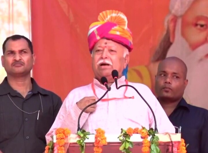 Uttar Pradesh Kanpur RSS Chief Mohan Bhagwat During Valmiki Jayanti ...