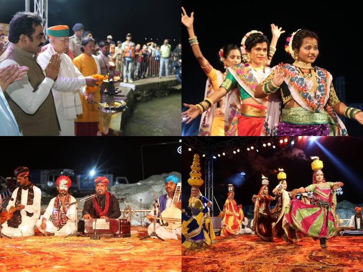 Jabalpur News: मध्य प्रदेश में स्थित जबलपुर के भेड़ाघाट में दो दिवसीय नर्मदा महोत्सव का शनिवार को शुरुआत हुआ. इस दौरान प्रख्यात नृत्यांगना पद्म विभूषण डॉ सोनल मान सिंह का भरत नाट्यम का कार्यक्रम हुआ.