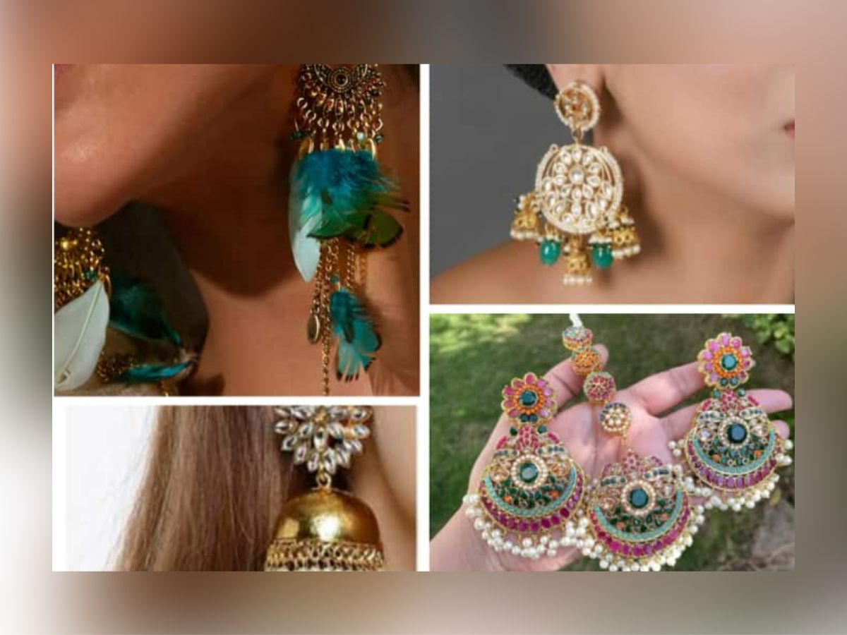 Party Wear Unique Design Artificial Earrings Set at Best Price in  Tiruvallur | Anjana Fashion Jewellery