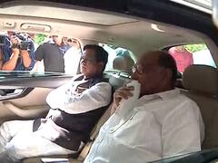 शरद पवार आणि रावसाहेब दानवे यांचा एकाच गाडीतून प्रवास, राजकीय चर्चांना उधाण