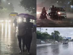 Incessant Rains In Parts Of North India Bring Relief For Locals, Waterlogging In Delhi-NCR — IN PICS
