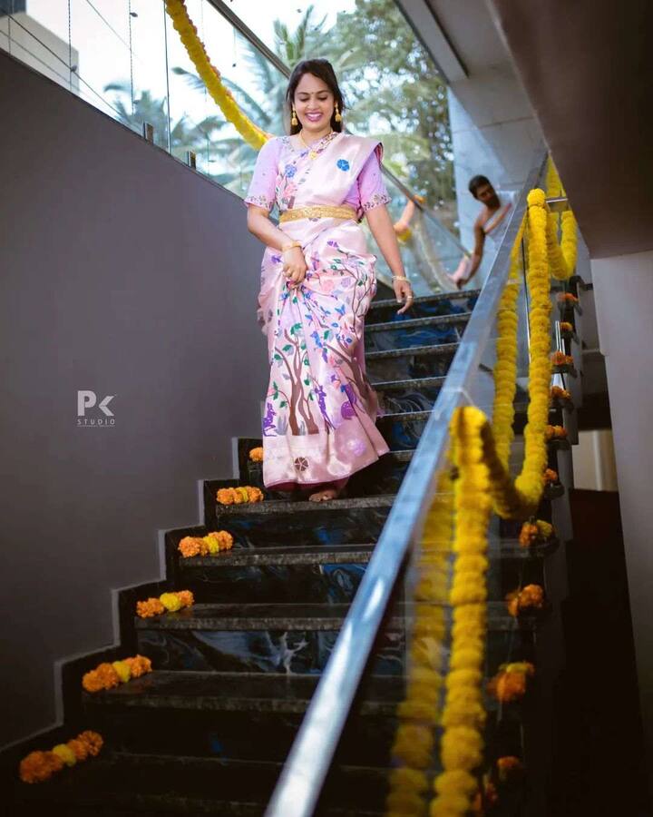 నందిత శ్వేత తమిళ, తెలుగు, కన్నడ సినిమాల్లో నటించింది.   -Image Credit: Nanditha Shwetha/Instagram