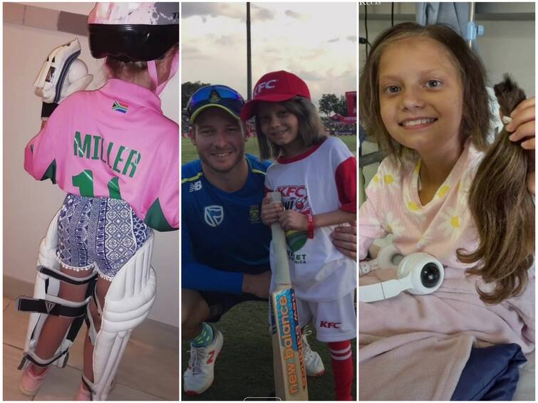 David Miller young fan passes away ahead of 2nd ODI against India he shares pics David Miller : உலகை விட்டுப் பிரிந்த குட்டி ரசிகை..! மனம் உடைந்து போன டேவிட் மில்லர்..!