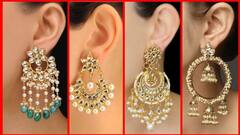 Earrings: फेस्टिव्हल सीझनला करा खास लूक; या इअरिंग्सवर खिळतील साऱ्यांच्या नजरा