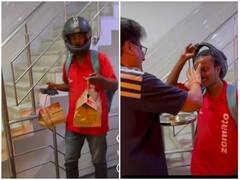 Video: આરતીની થાળી સાથે કરાયું ડિલીવરી બોયનું સ્વાગત, કારણ જાણીને હસી પડશો