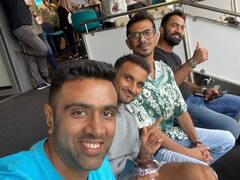 प्रैक्टिस के बाद इंग्लैंड-ऑस्ट्रेलिया का टी20 देखने पहुंची टीम इंडिया, सामने आईं तस्वीरें