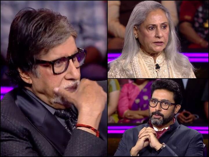 Jaya bachchan told husband amitabh bachchan never send flowers and letters to her like his fans at kbc 14 set 'मुझे कभी फूल और खत नहीं भेजे'...पत्नी जया के सवाल पर बुरी तरह फंसे Amitabh Bachchan, बेटे अभिषेक ने भी छोड़ा साथ