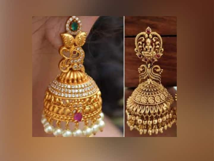 साडी किंवा एखादा हेवी वर्क ड्रेस तुम्ही फेस्टिव्हल सिझनला परिधान केला तर त्यावर तुम्ही गोल्डन इअरिंग्स घालू शकता.