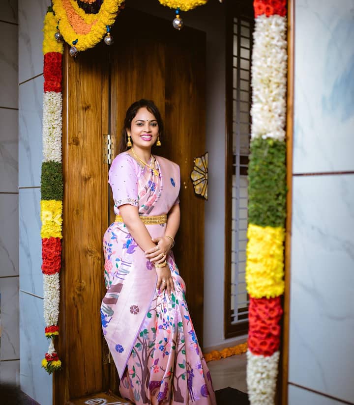 కొత్తింట్లో నందిత శ్వేత -Image Credit: Nanditha Shwetha/Instagram