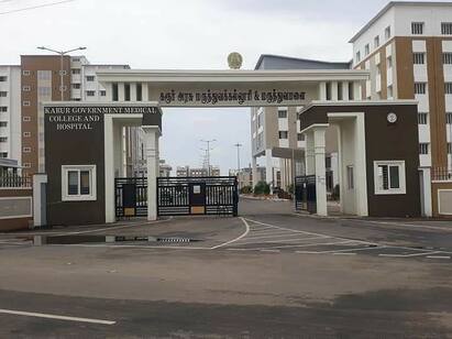 Corona positive 1 discharge 3 death 0 in Karur கரூரில் இன்று புதிதாக ஒருவருக்கும், நாமக்கலில் மூன்று பேருக்கும் தொற்று பாதிப்பு.