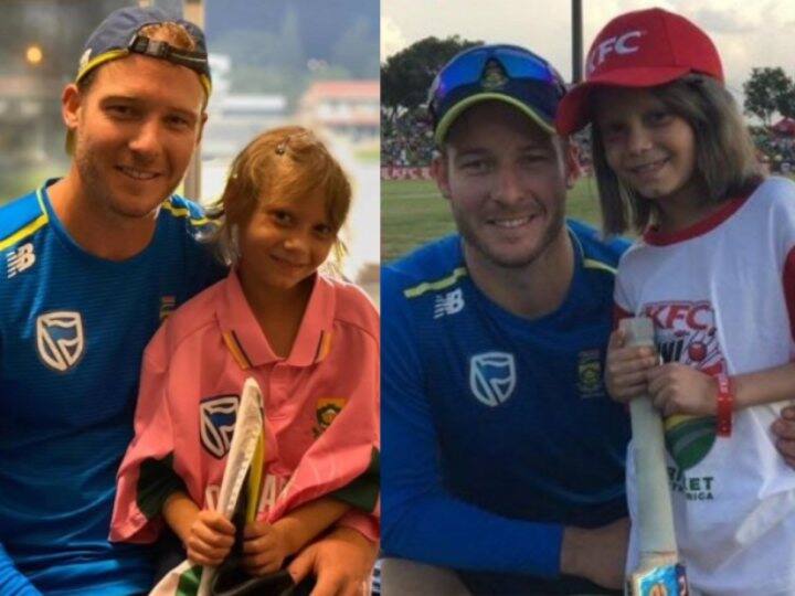 south african cricketer david miller little fan ane passing away due to cancer David Miller पर टूटा दुखों का पहाड़, सबसे करीबी नन्ही फैन का कैंसर से हुआ निधन